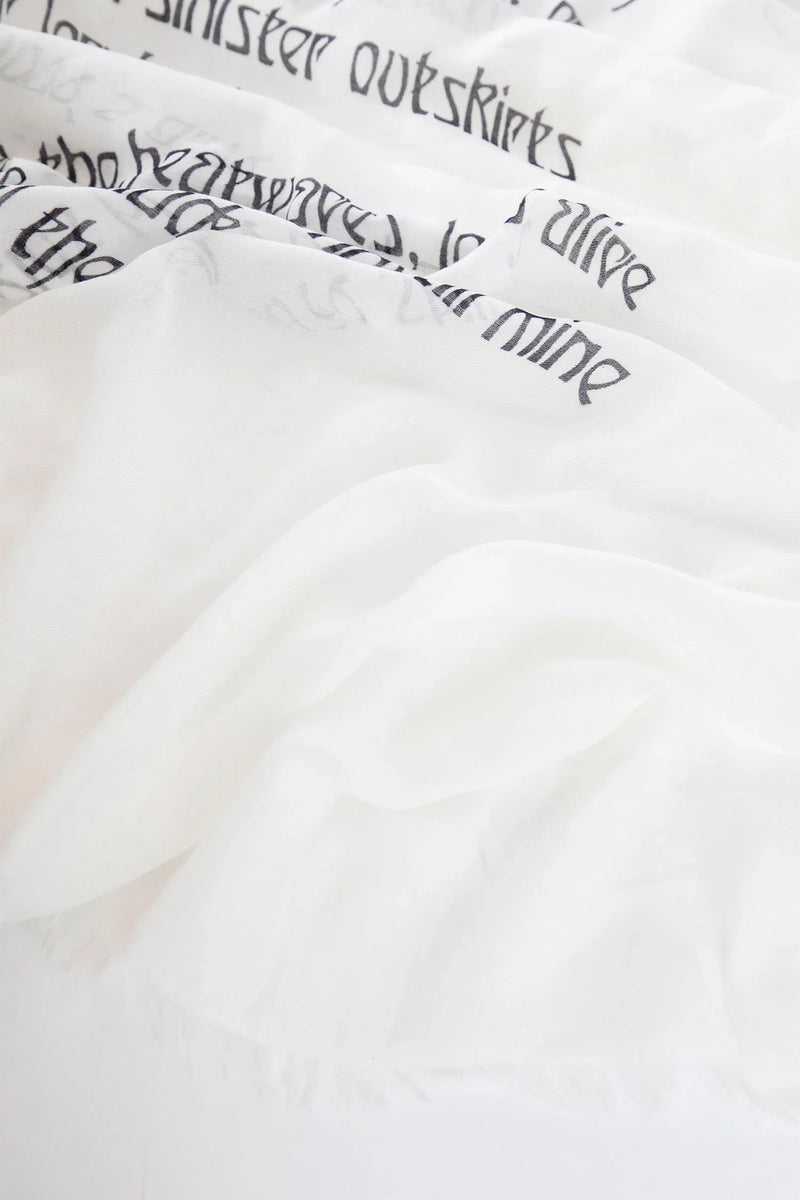 Vesta 'til the end scarf - Antonioli.eu