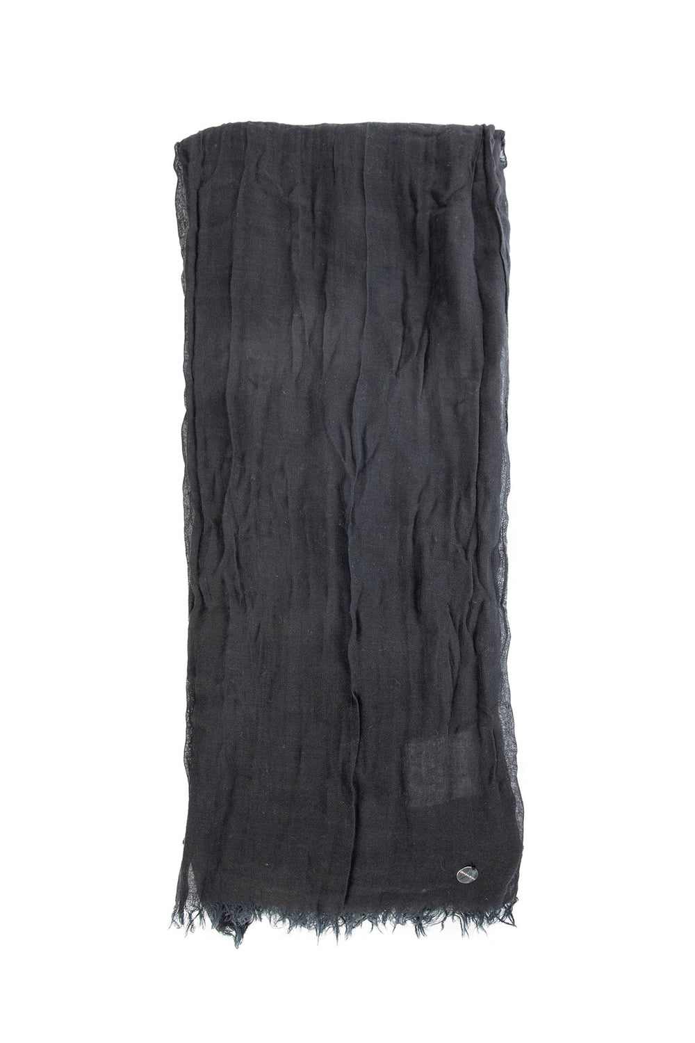 ANN DEMEULEMEESTER Jara Wrinkled Scarf man