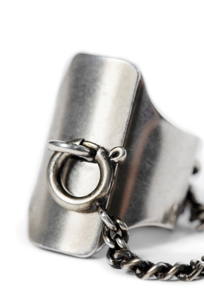 ANN DEMEULEMEESTER MAN SILVER JEWELLERY