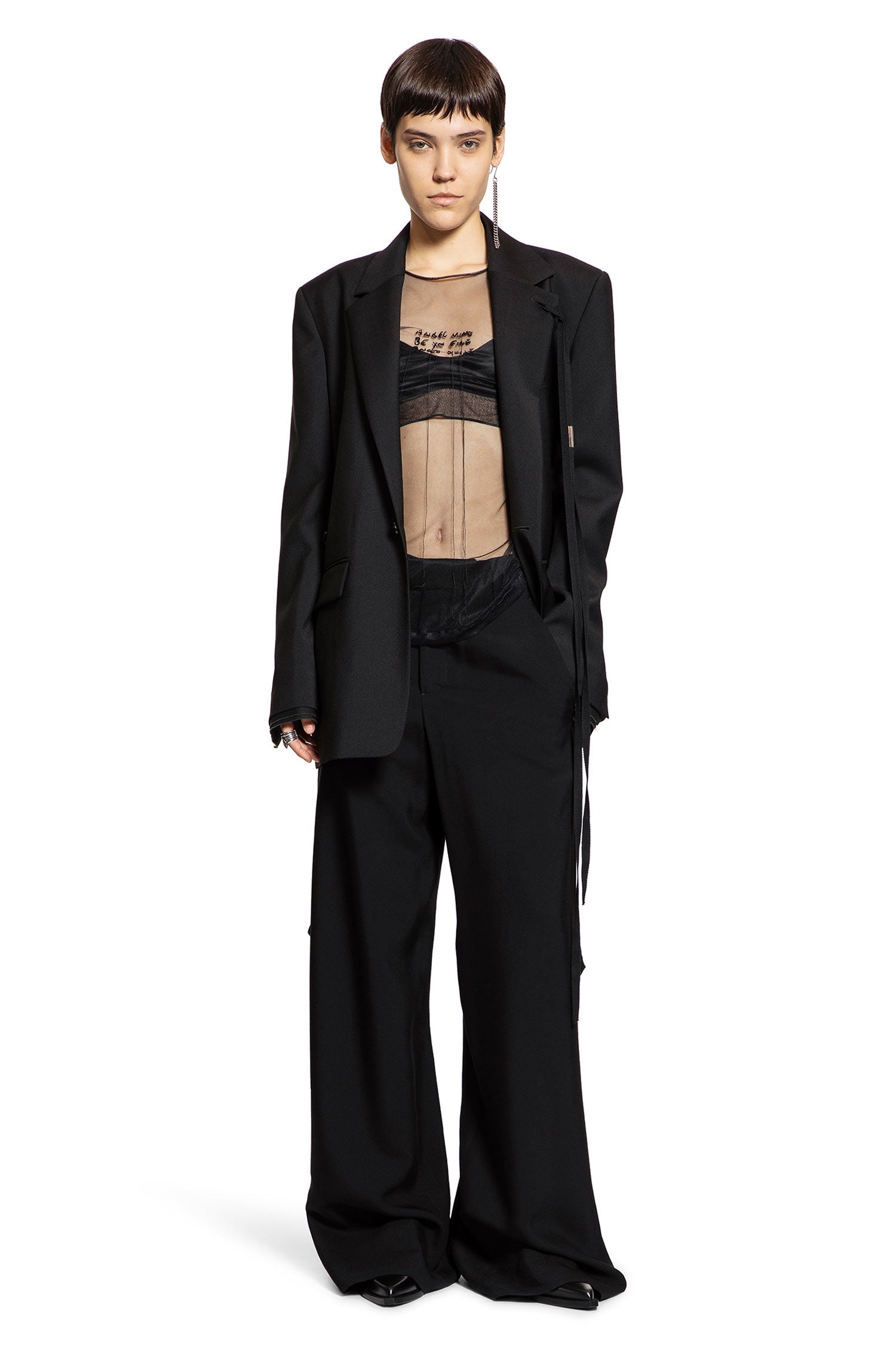 Abelina Bra in Washed Silk Satin and Tulle - Antonioli.eu