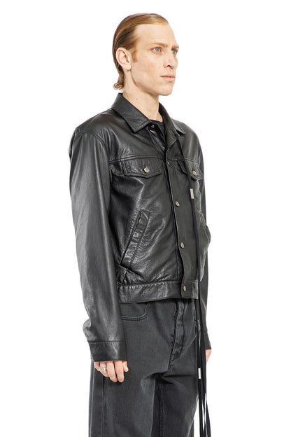 ANN DEMEULEMEESTER MAN BLACK JACKETS