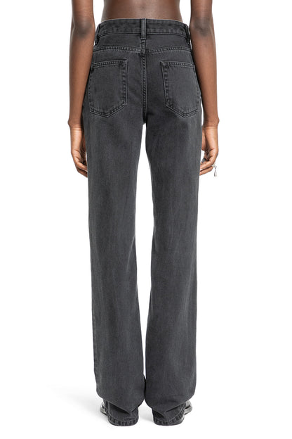 ANN DEMEULEMEESTER WOMAN GREY JEANS