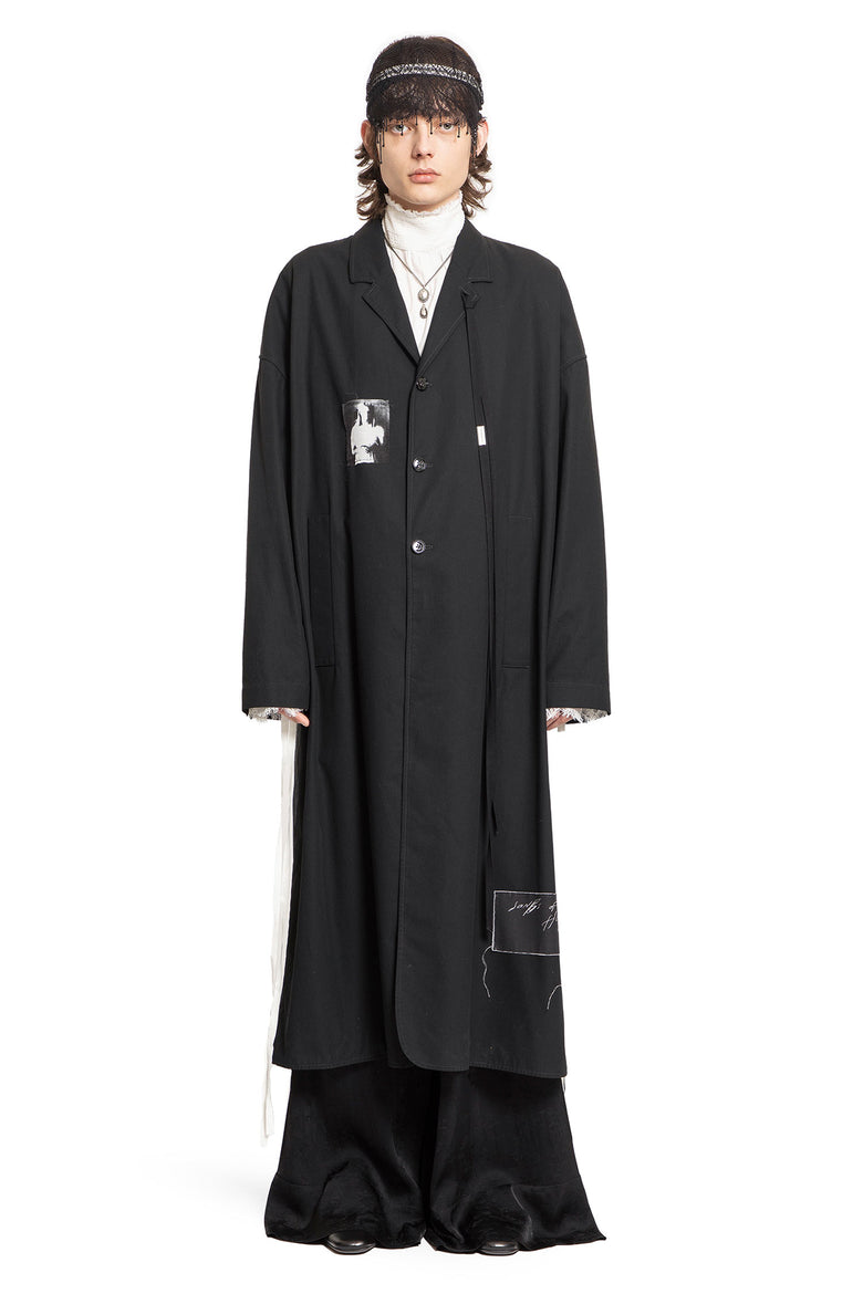 ANN DEMEULEMEESTER MAN BLACK COATS