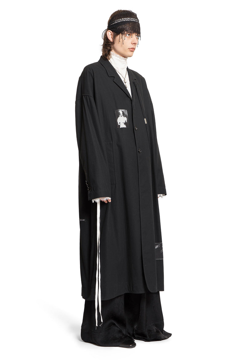 ANN DEMEULEMEESTER MAN BLACK COATS