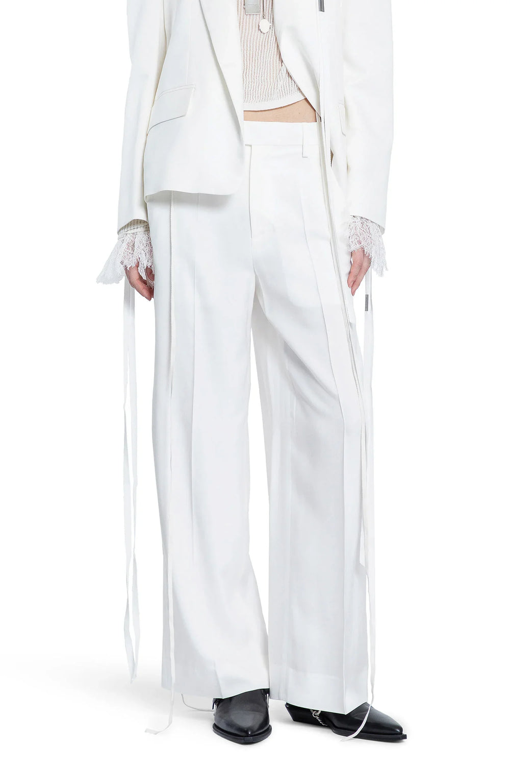 Elfi Trousers in Viscose Calico - Antonioli.eu