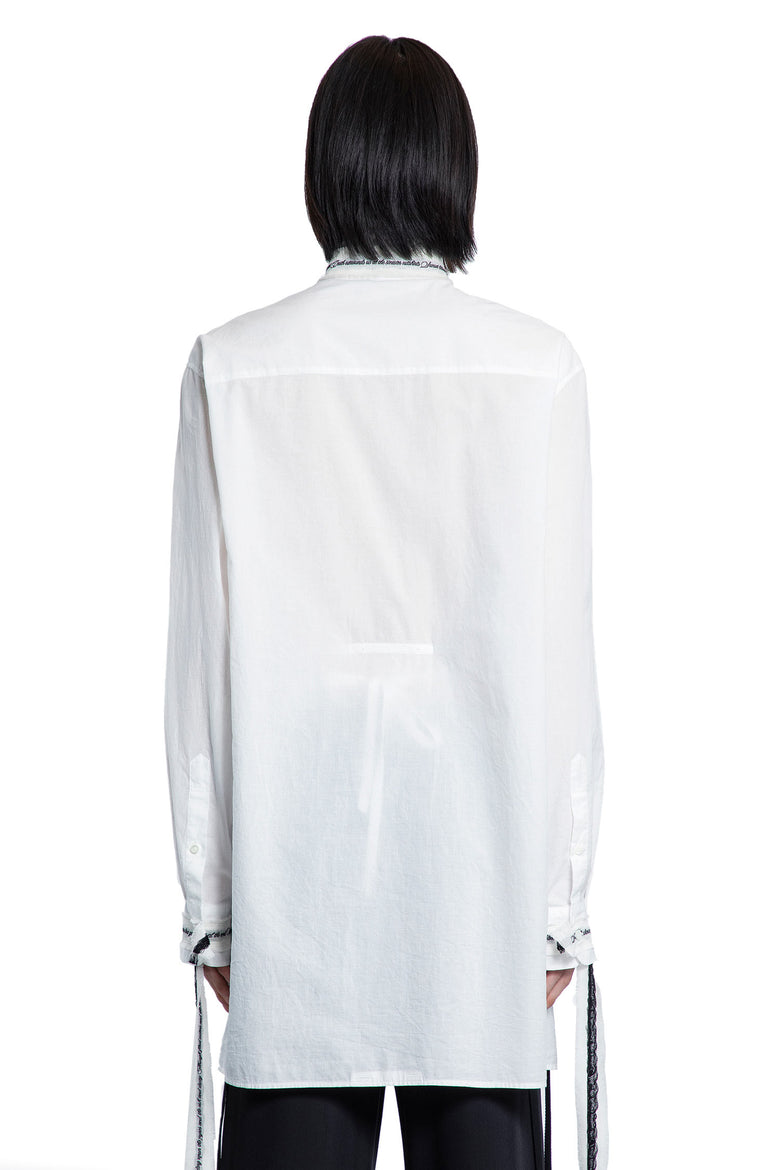 ANN DEMEULEMEESTER MAN WHITE SHIRTS