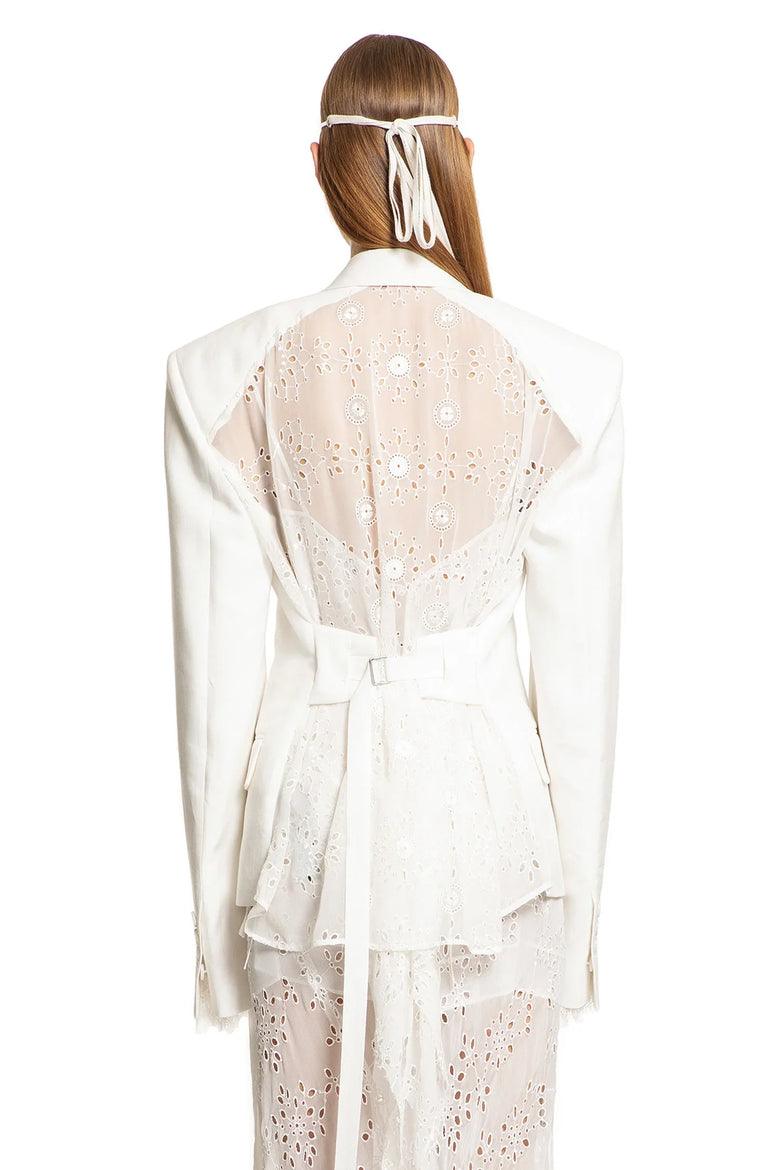 ANN DEMEULEMEESTER Susa Comfort Tailored Blazer woman