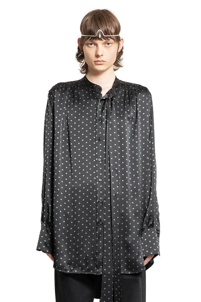 Solan Lavallière Neck-Tie Shirt - Antonioli.eu