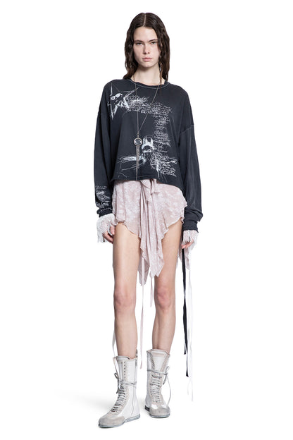 ANN DEMEULEMEESTER WOMAN PINK SKIRTS