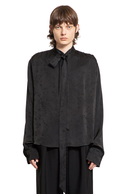 ANN DEMEULEMEESTER MAN BLACK SHIRTS