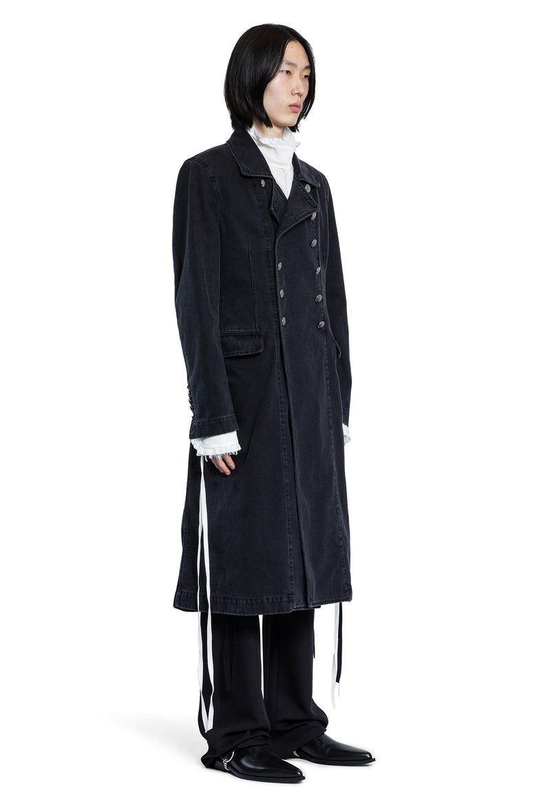 ANN DEMEULEMEESTER MAN BLACK COATS