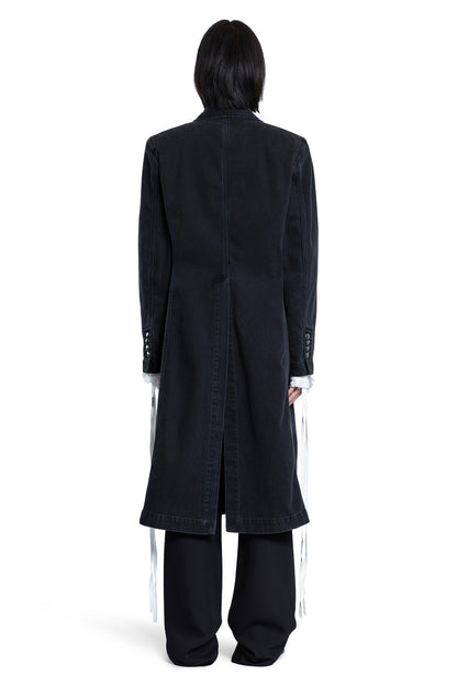 ANN DEMEULEMEESTER MAN BLACK COATS