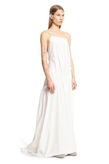 ANN DEMEULEMEESTER WOMAN WHITE DRESSES