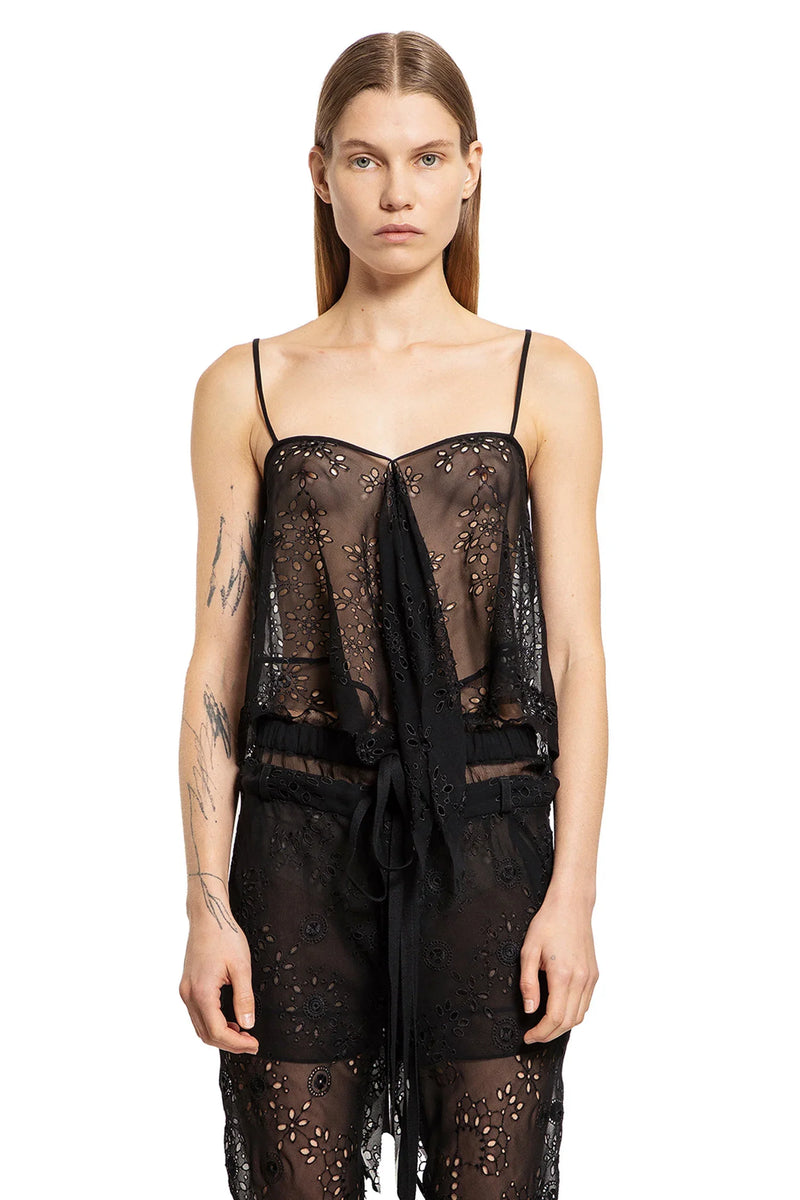 Bria Broderie Anglaise Micro Top - Antonioli.eu