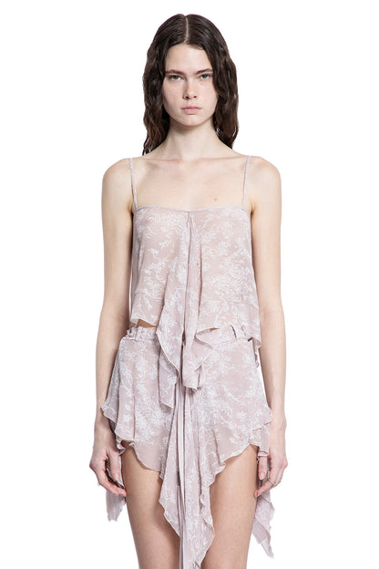 ANN DEMEULEMEESTER WOMAN PINK TOPS