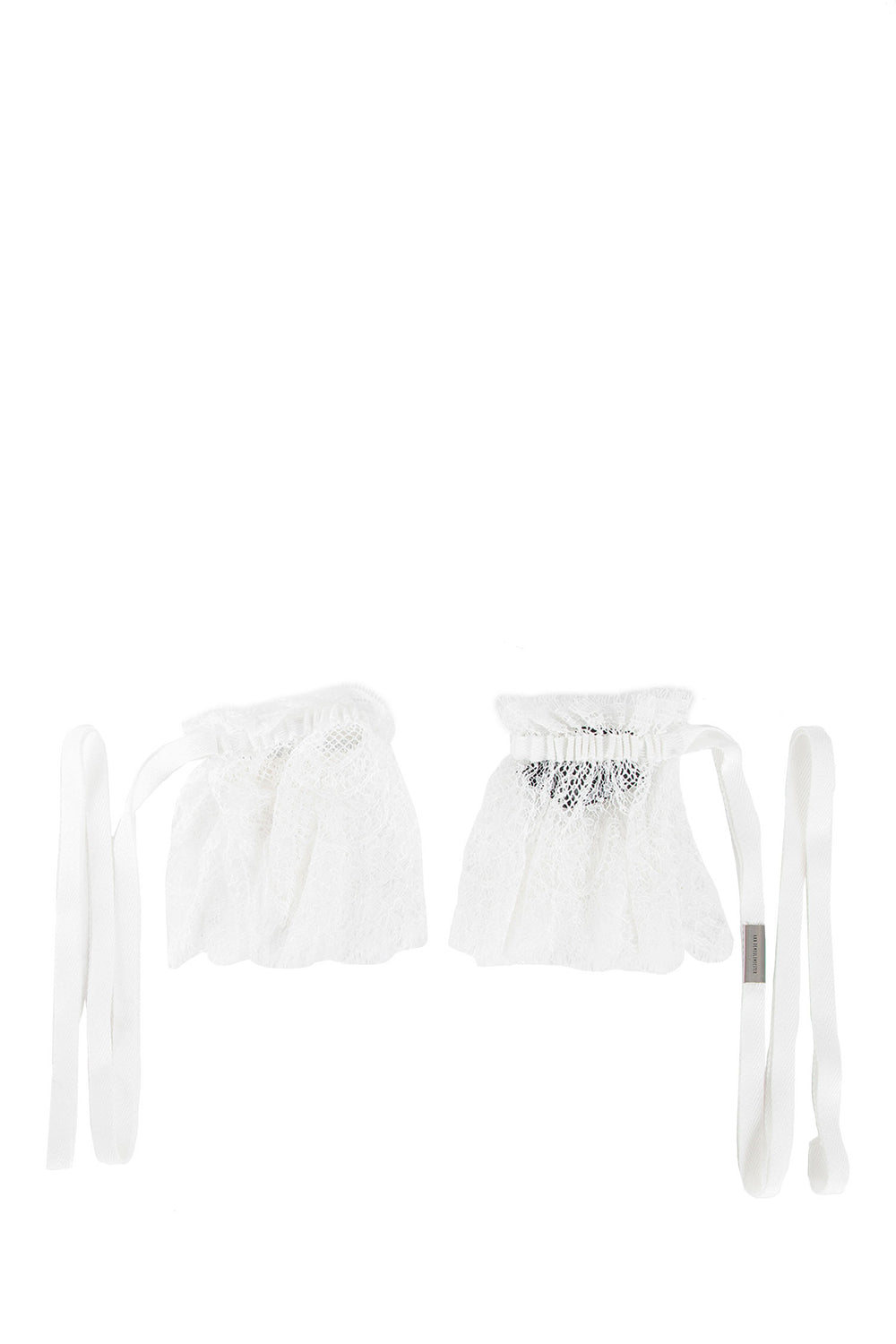 ANN DEMEULEMEESTER WOMAN OFF-WHITE JEWELLERY