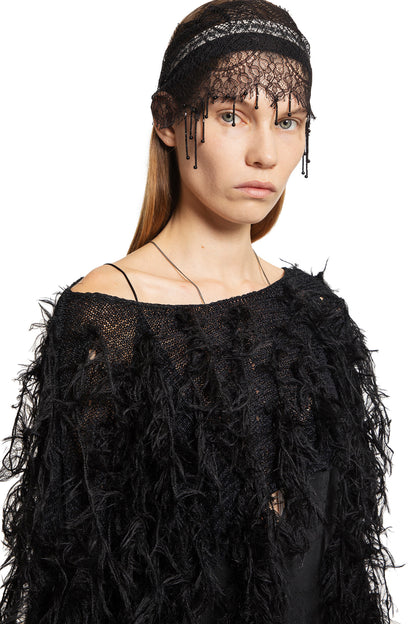 ANN DEMEULEMEESTER WOMAN BLACK HAIR ACCESSORIES