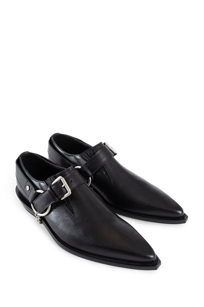 ANN DEMEULEMEESTER MAN BLACK LOAFERS & FLATS