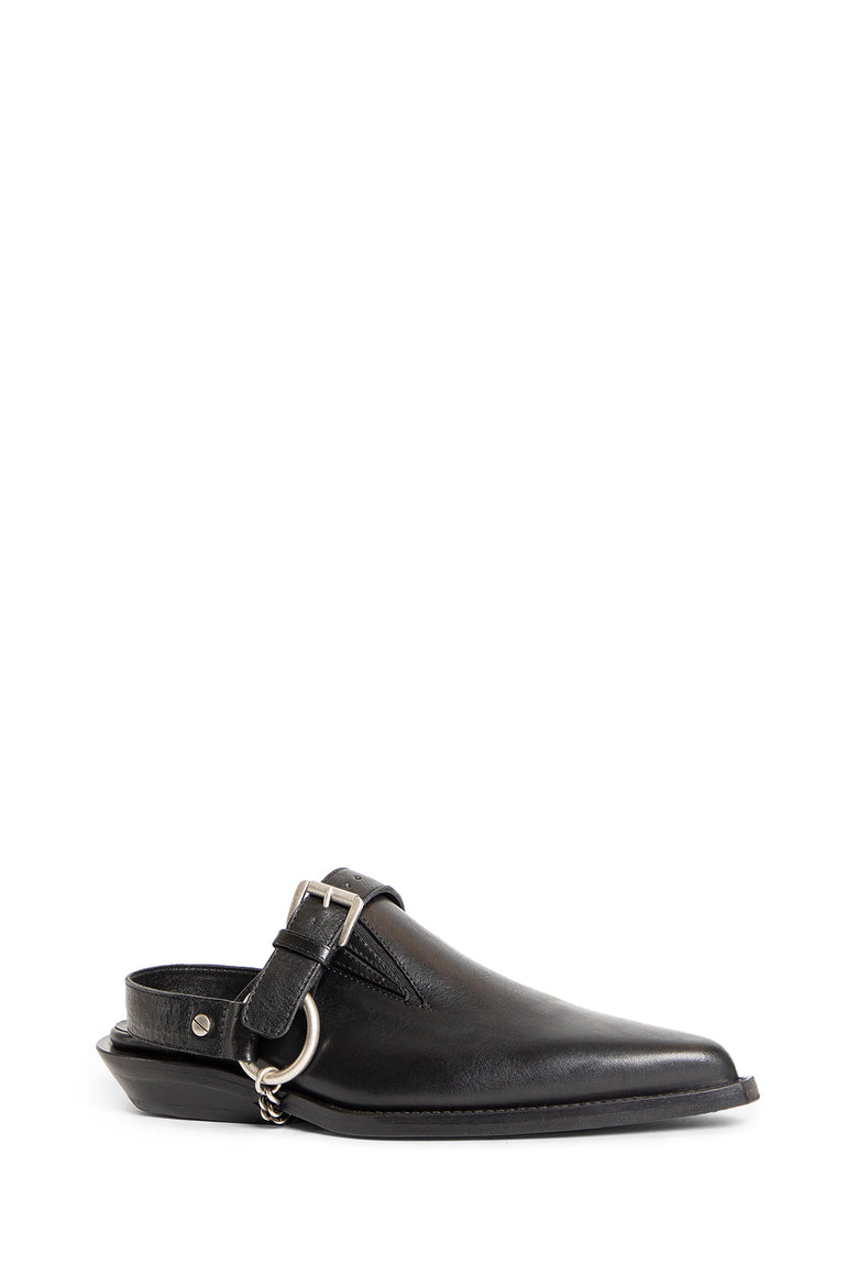 ANN DEMEULEMEESTER WOMAN BLACK MULES