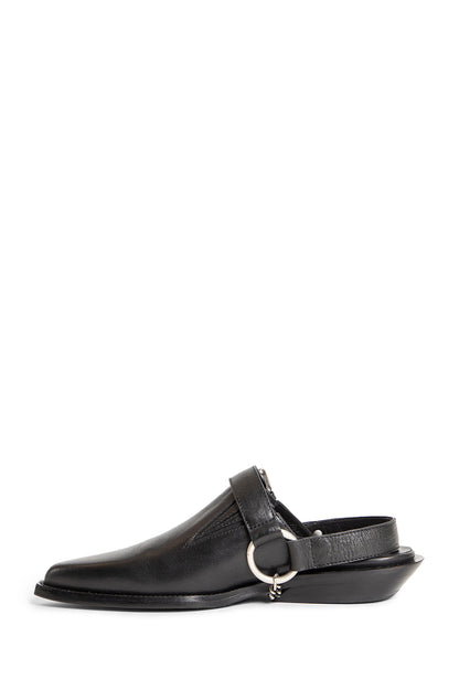 ANN DEMEULEMEESTER WOMAN BLACK MULES