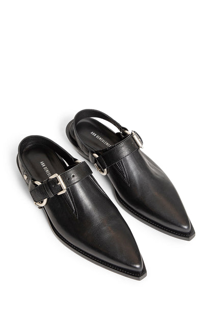 ANN DEMEULEMEESTER WOMAN BLACK MULES