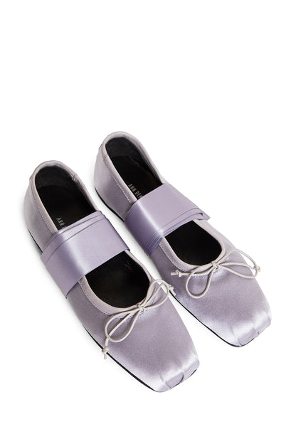 ANN DEMEULEMEESTER WOMAN PURPLE FLATS