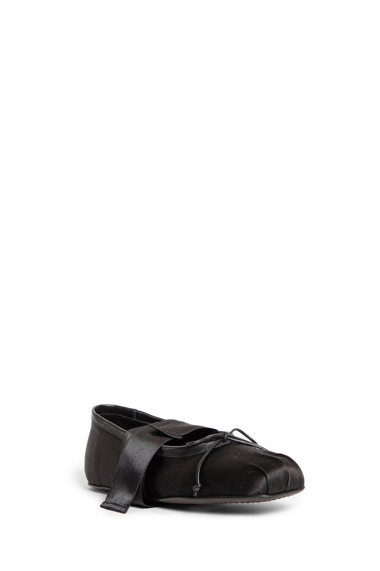 ANN DEMEULEMEESTER WOMAN BLACK FLATS