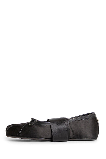 ANN DEMEULEMEESTER WOMAN BLACK FLATS