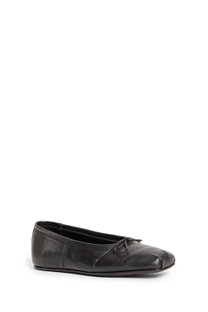 ANN DEMEULEMEESTER WOMAN BLACK FLATS