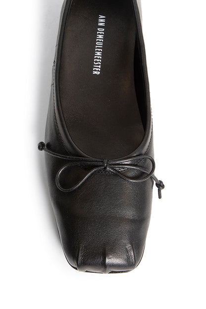 ANN DEMEULEMEESTER WOMAN BLACK FLATS