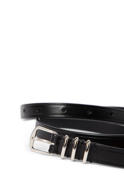 ANN DEMEULEMEESTER WOMAN BLACK BELTS