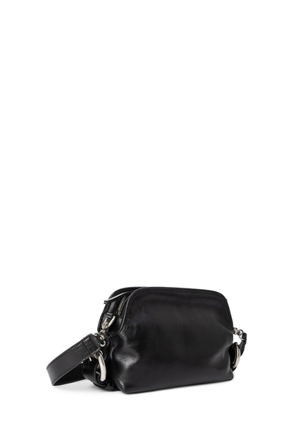 ANN DEMEULEMEESTER WOMAN BLACK CROSSBODY BAGS