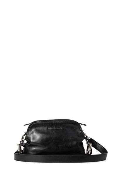 ANN DEMEULEMEESTER WOMAN BLACK CROSSBODY BAGS