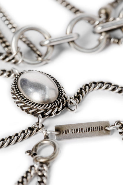 ANN DEMEULEMEESTER WOMAN SILVER JEWELLERY