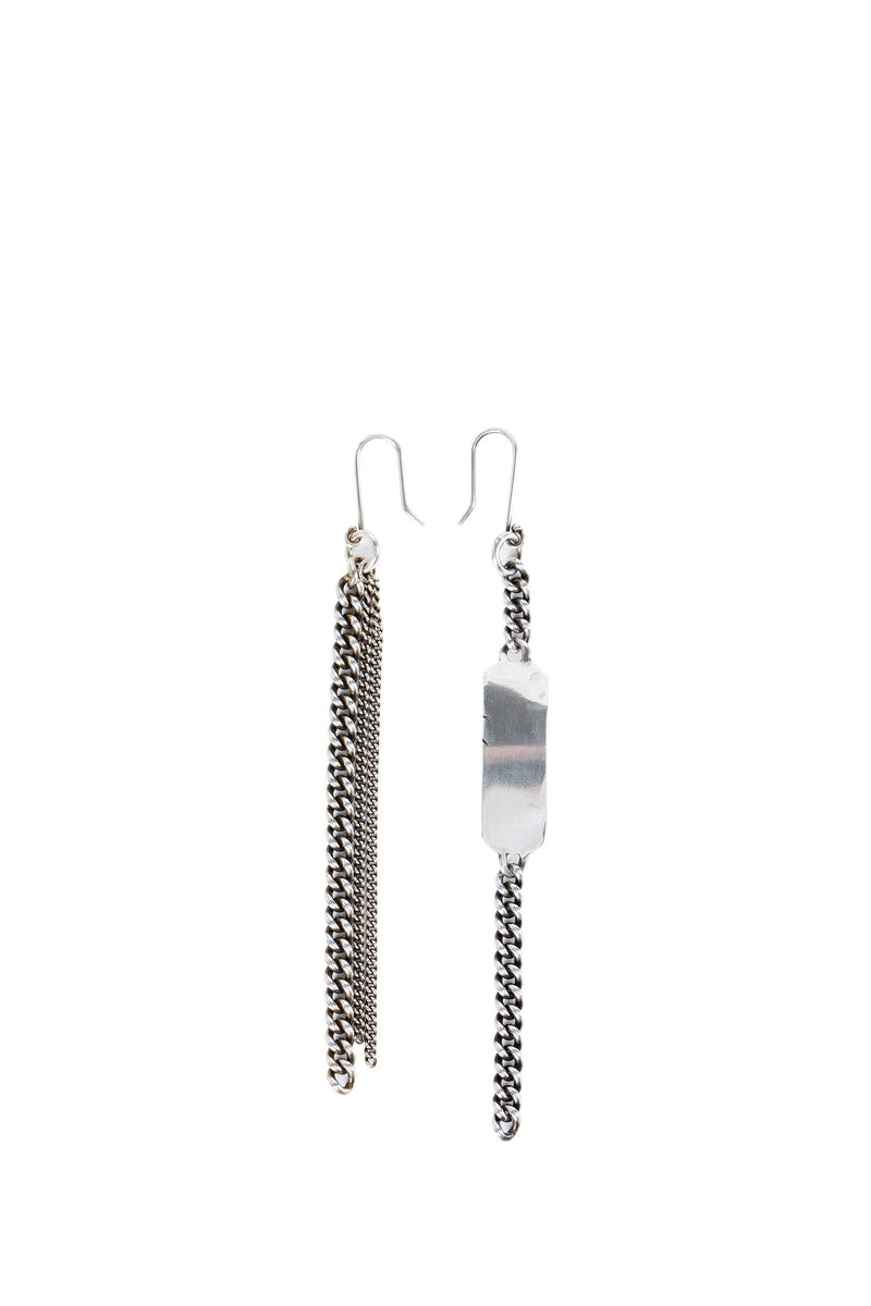 Carlotta Quote Chain earrings - Antonioli.eu