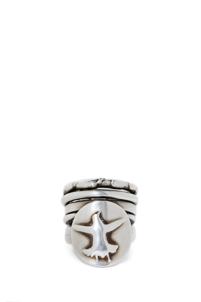 Mossa Flying Bird Stacked Ring