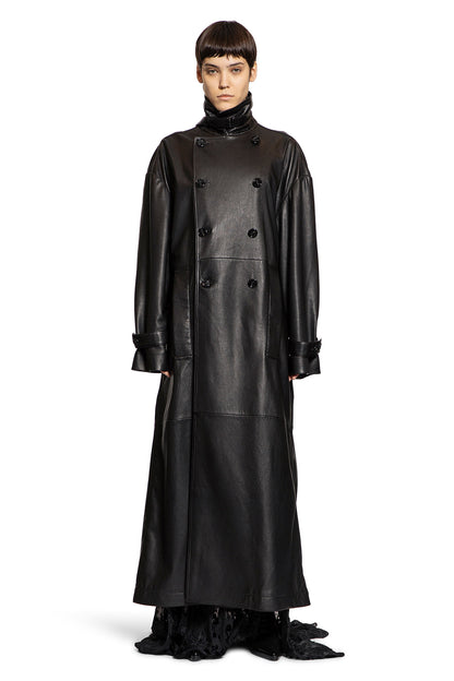 Ansa Double Breasted Trench Coat