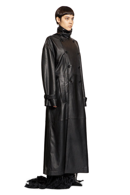 Ansa Double Breasted Trench Coat