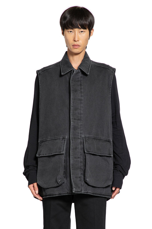 Vilken Sleeveless Cargo Overshirt