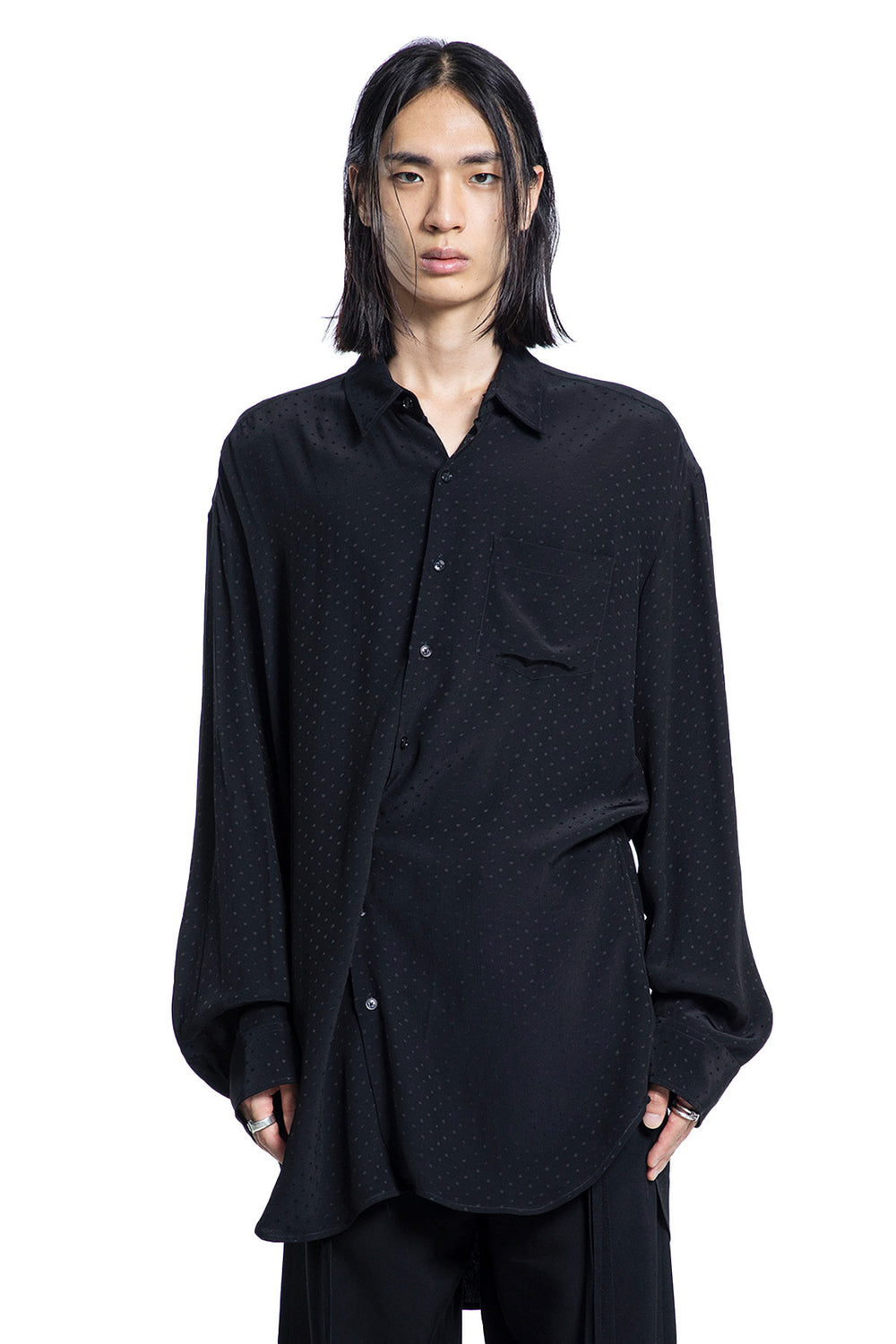 ANN DEMEULEMEESTER Mark High Comfort Shirt man