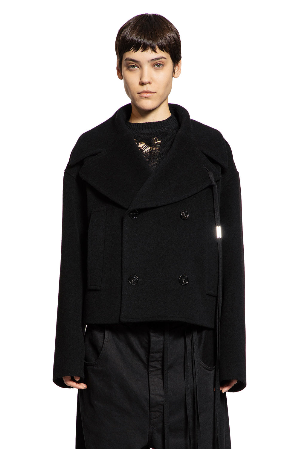 Ulrica Peacoat in Wool Felt