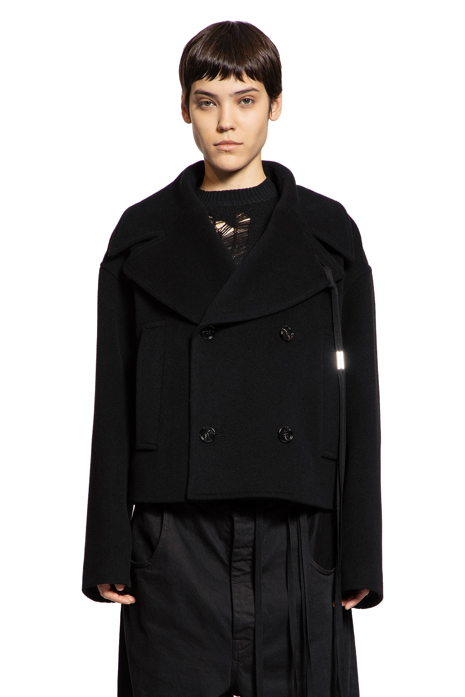 Ulrica Peacoat in Wool Felt