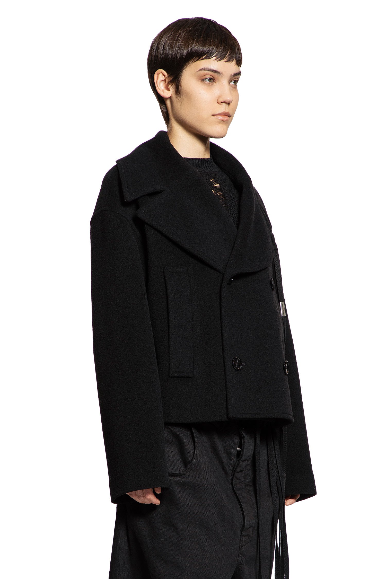 Ulrica Peacoat in Wool Felt
