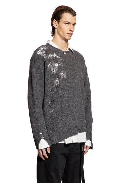 Waldon Destroyed Seed Stitch Sweater