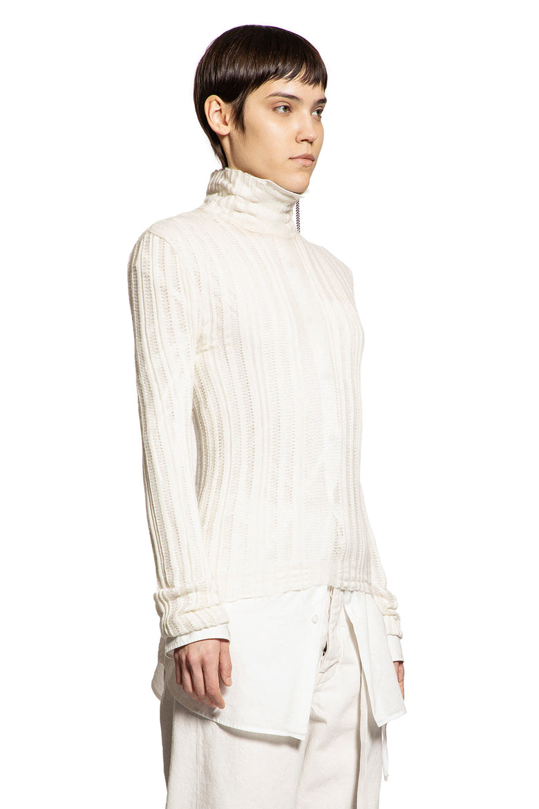 Aamu Irregular Rib Turtleneck Sweater