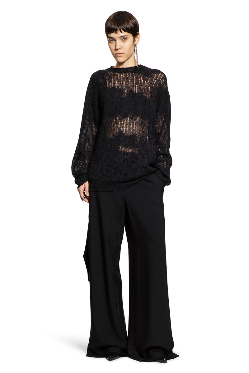 Lalla Oversize Sweater in Brushed Mohair - Antonioli.eu