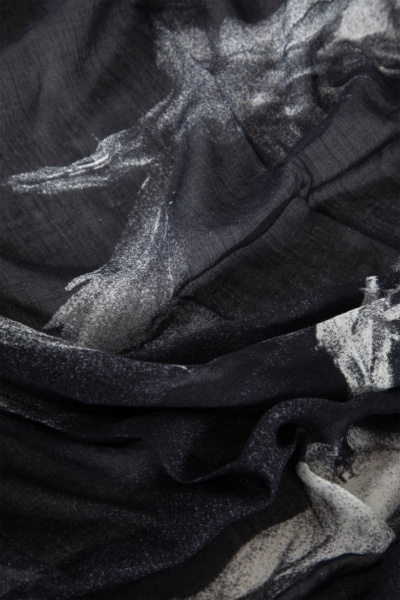 ''Doves'' Print Vesta Scarf