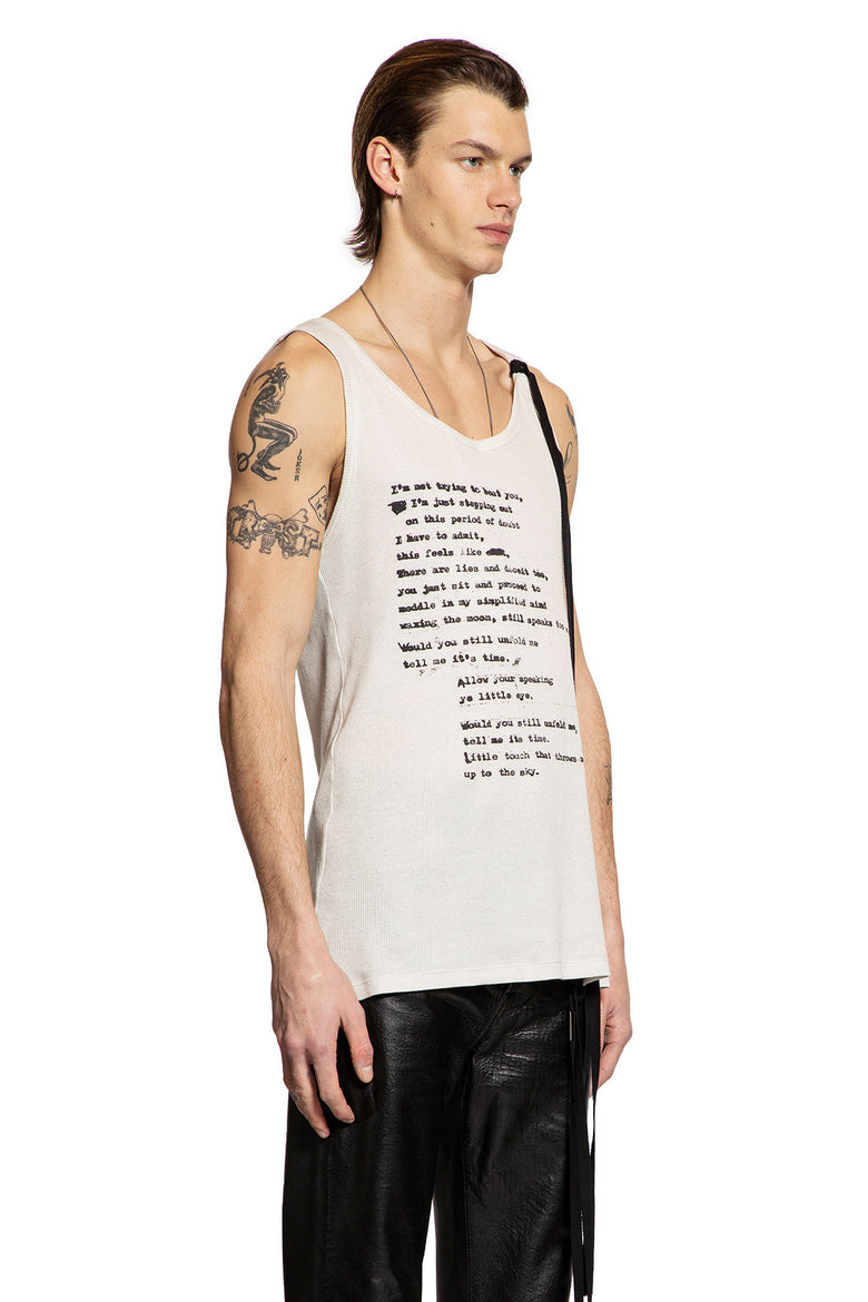 Seva ''Script'' Print Tank Top