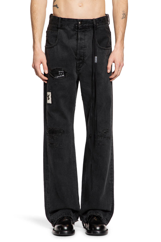 Ronald 5 Pocket Jeans with Printed Patches