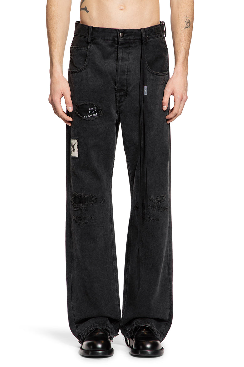 Ronald 5 Pocket Jeans with Printed Patches